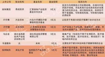 医疗行业基金投资公司（医疗行业基金投资公司排名）